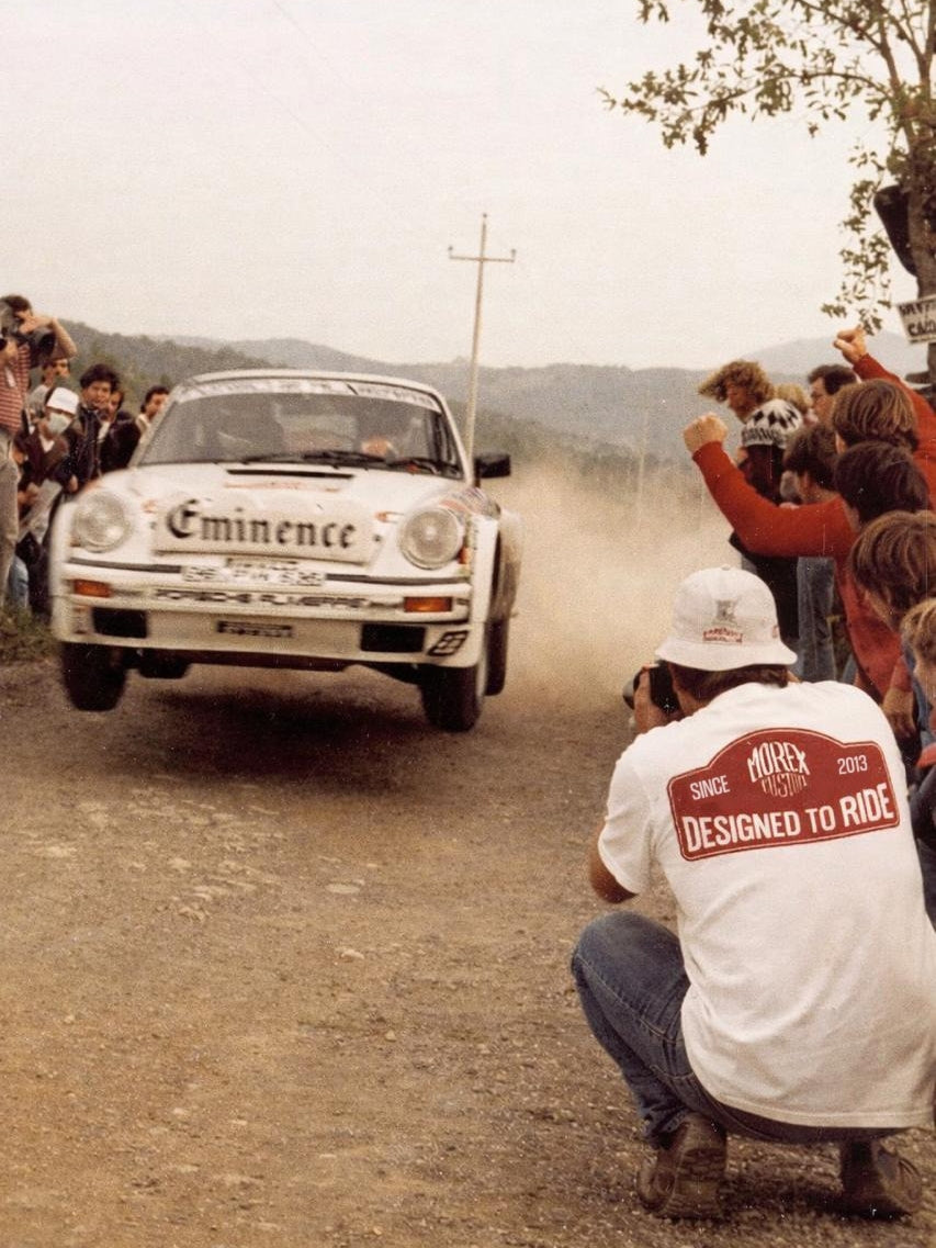 Le T-Shirt Rallye Morex Custom : l'esprit brut de la course vintage