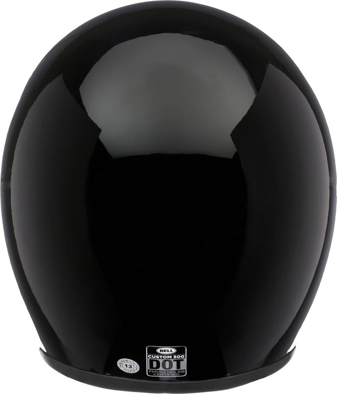 BELL Custom 500 Solid Gloss Black Helmet