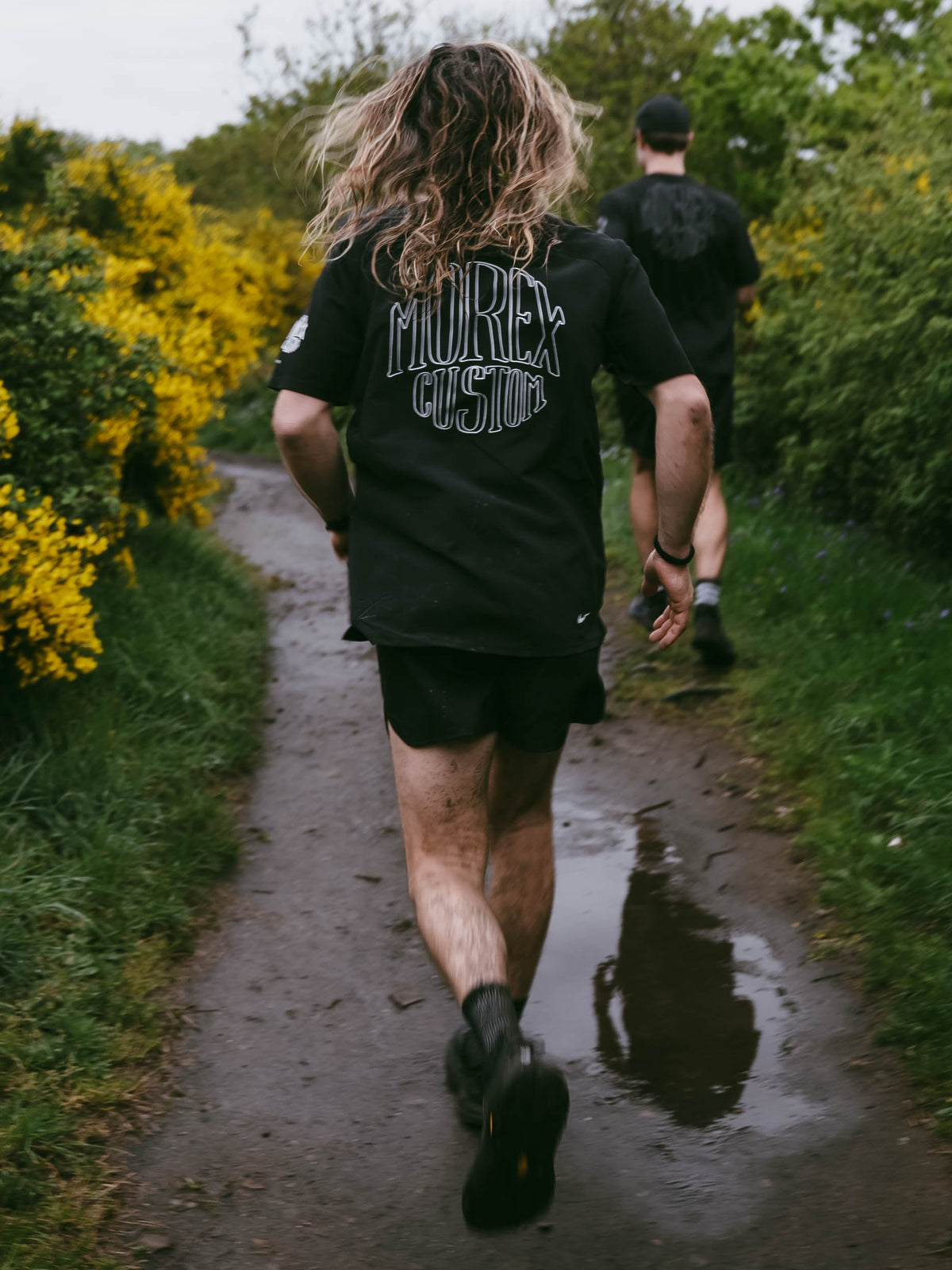 T-shirt running Morex Custom Miler – porté en action – collection Morex Running