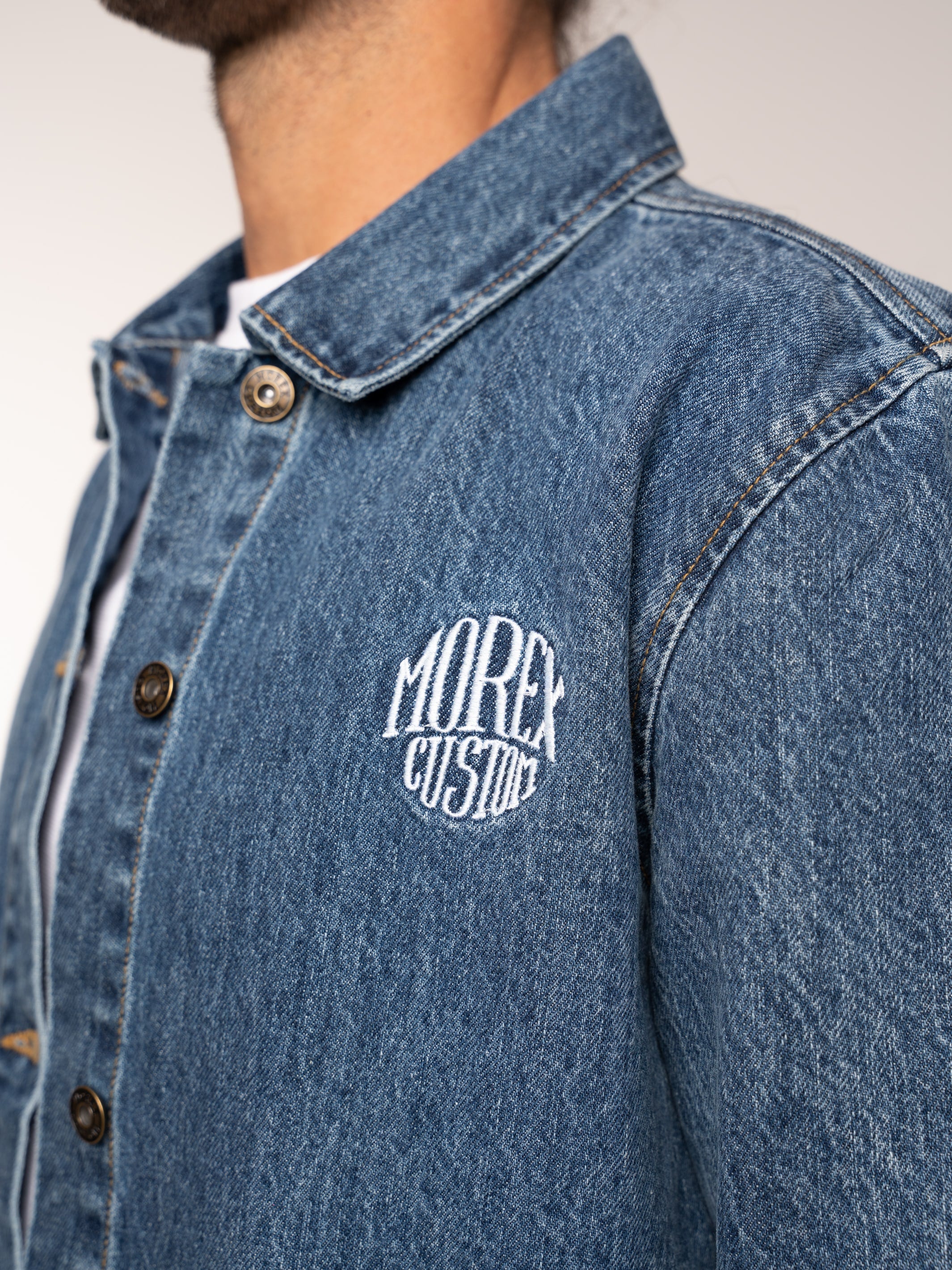 Frame - Surchemise Denim bleu