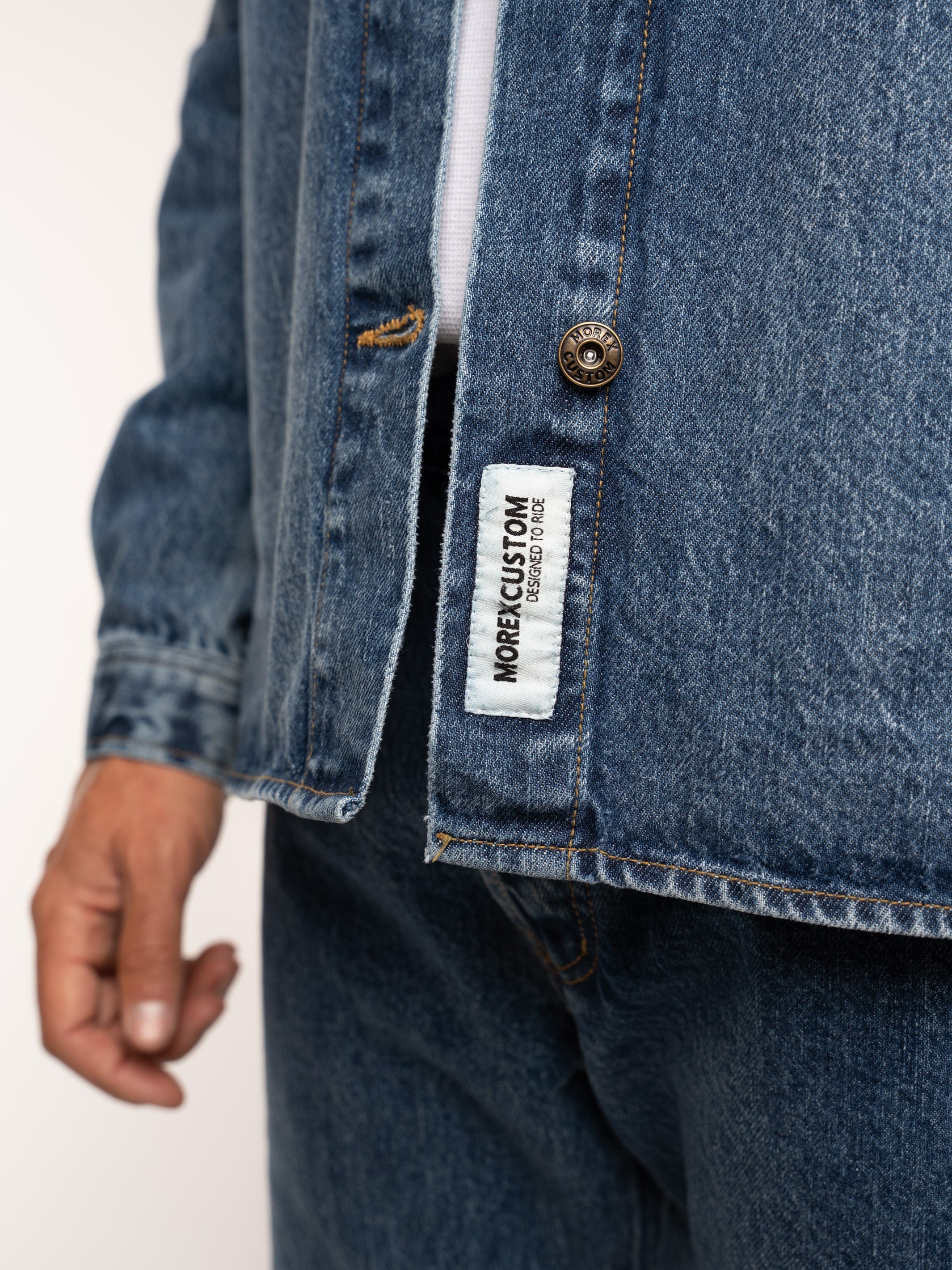 Frame - Surchemise Denim bleu