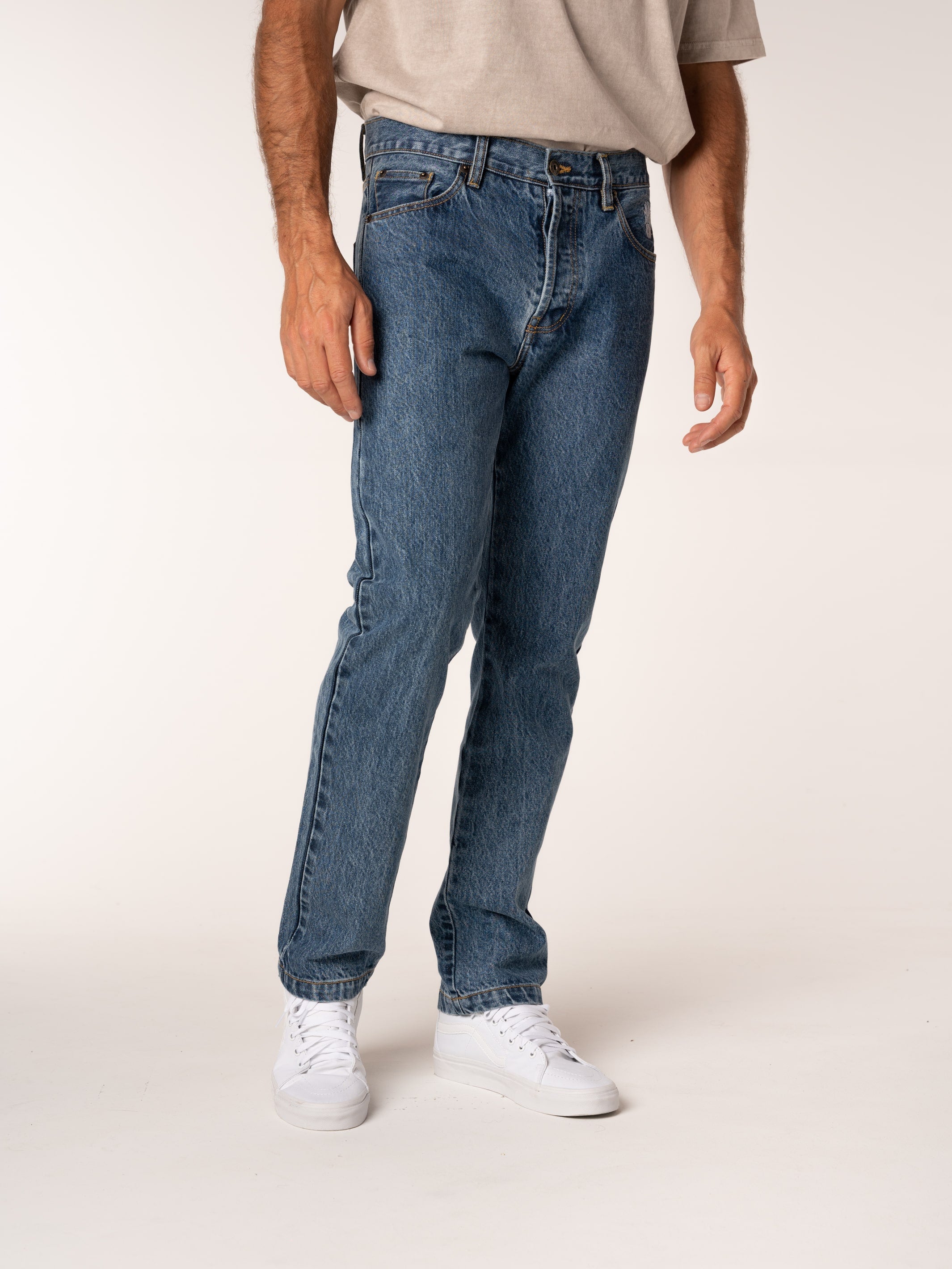 1340 - Pantalon Denim bleu