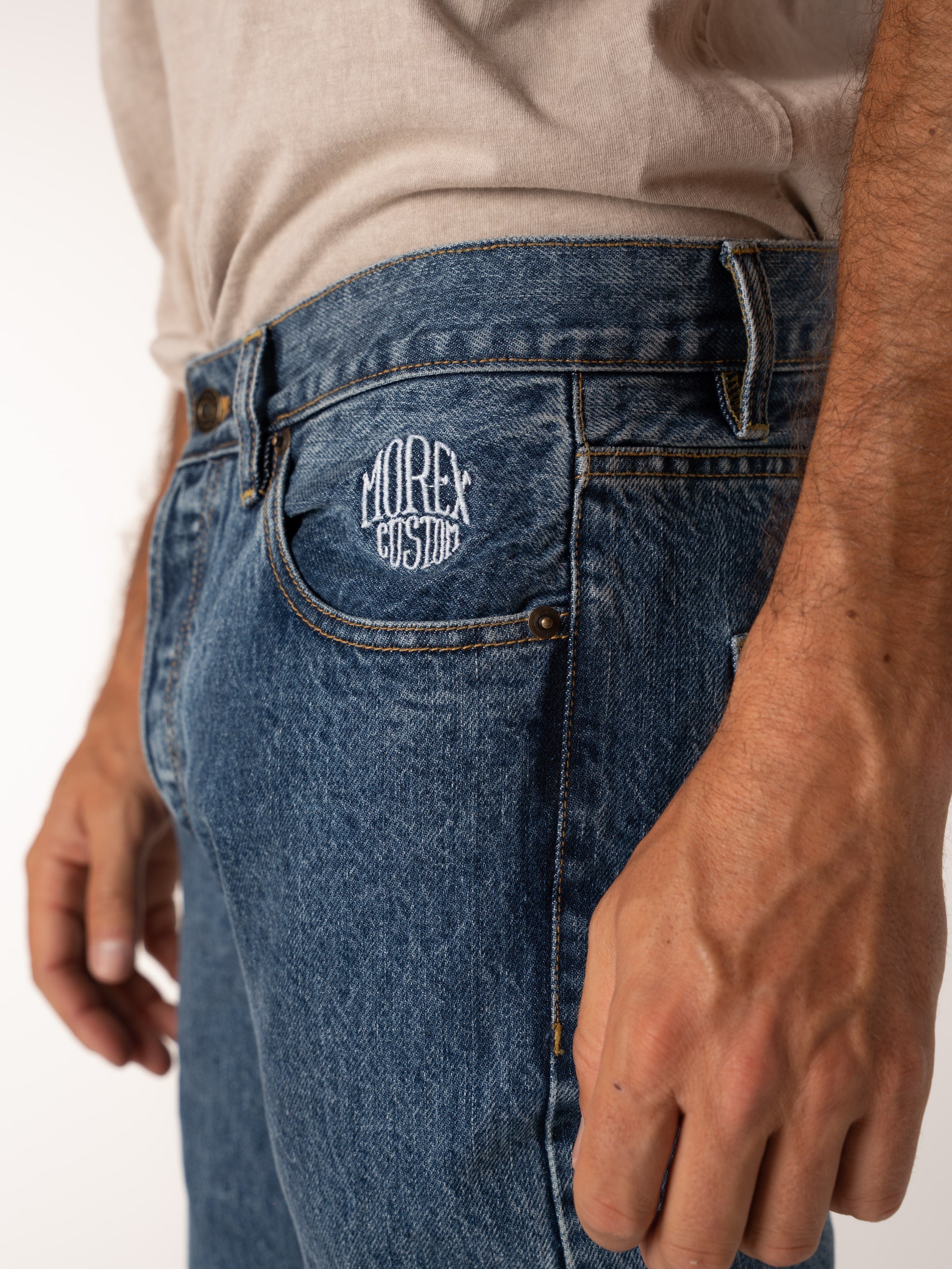 1340 - Pantalon Denim bleu