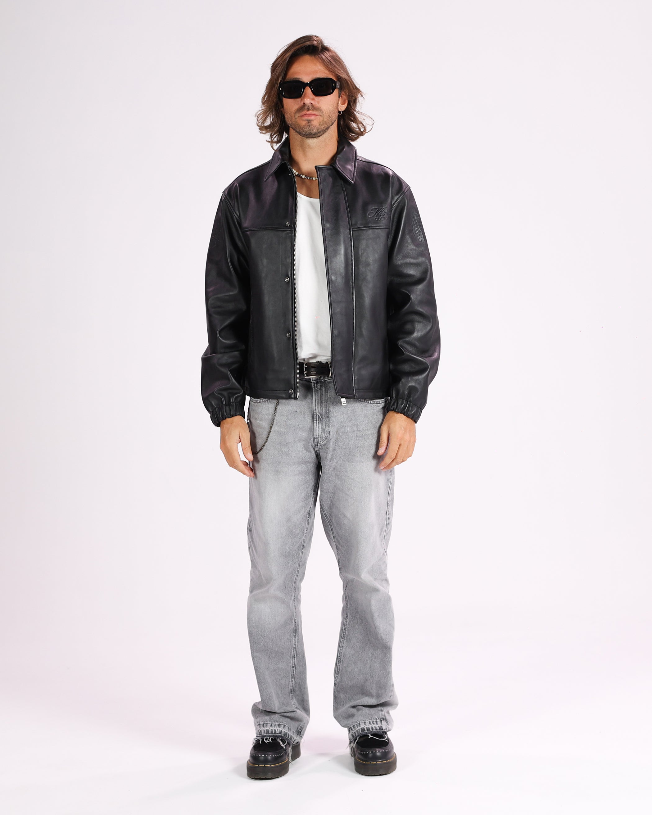 Icon - veste en cuir