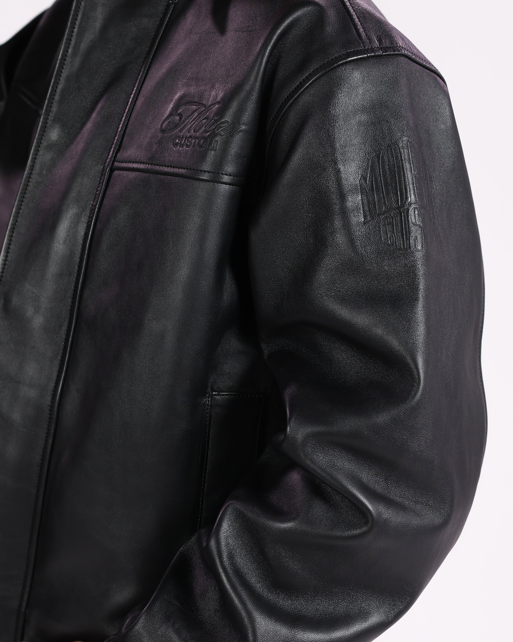 Icon - veste en cuir