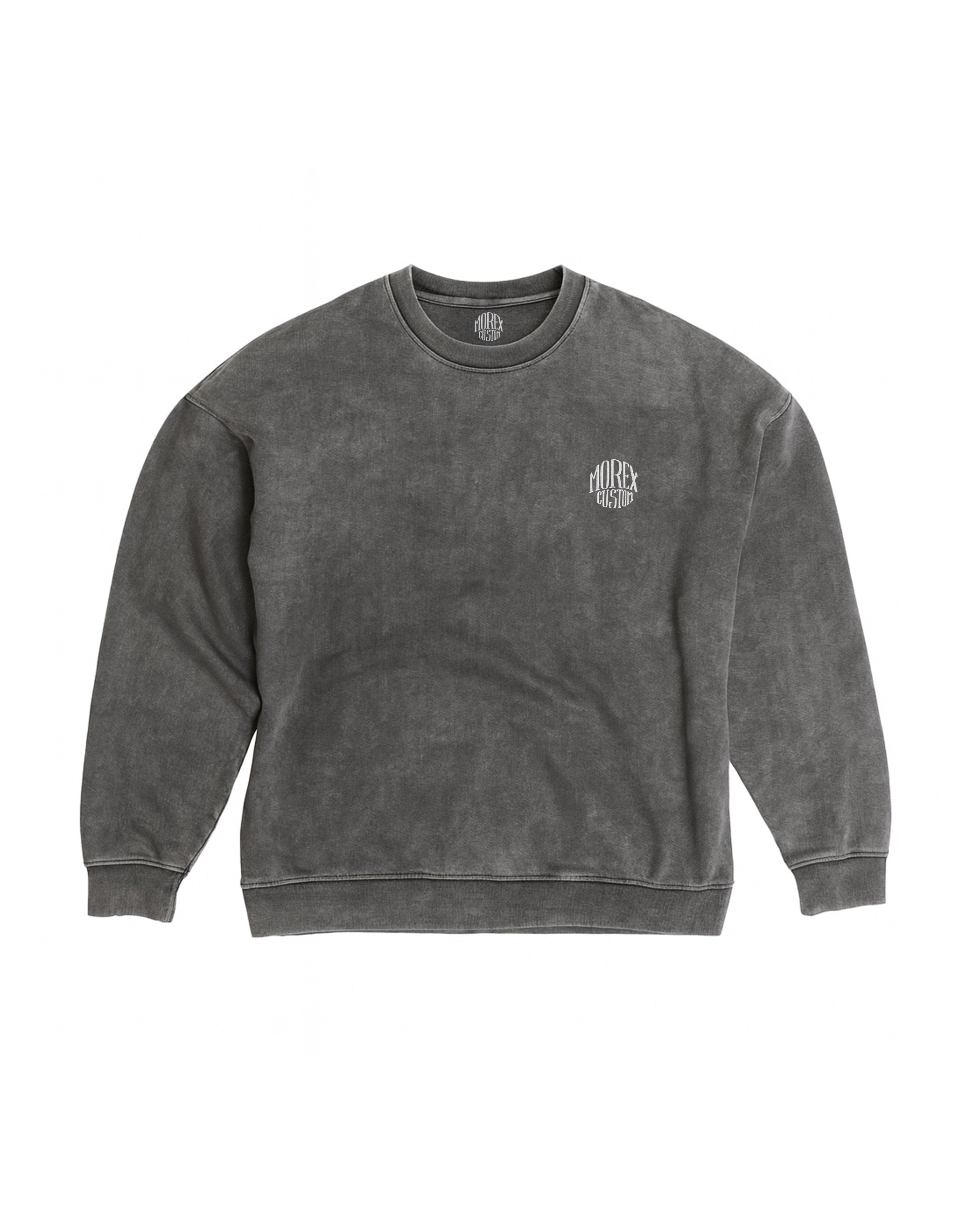 Sweatshirt regular Morex Custom – Ranch – coupe décontractée style moto