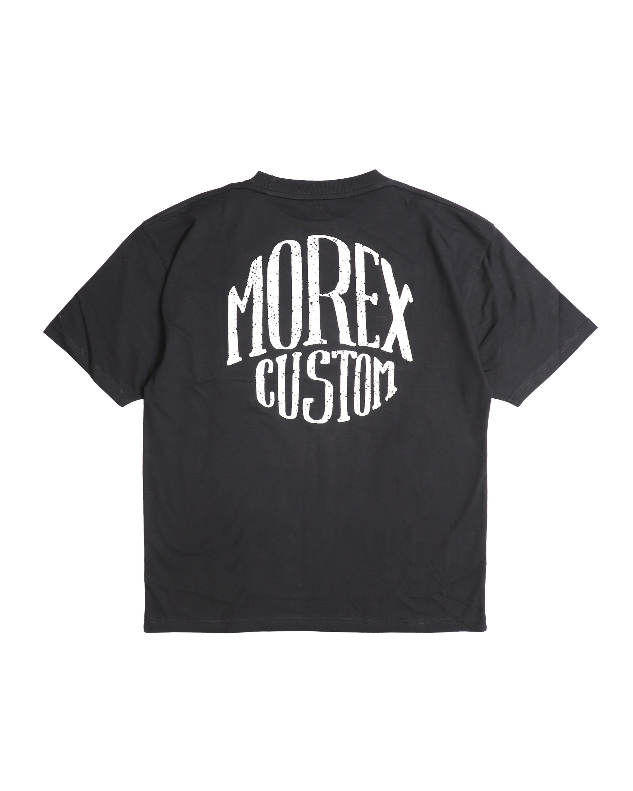 T-shirt oversize noir Morex Custom – Rider 2 – collection moto lifestyle