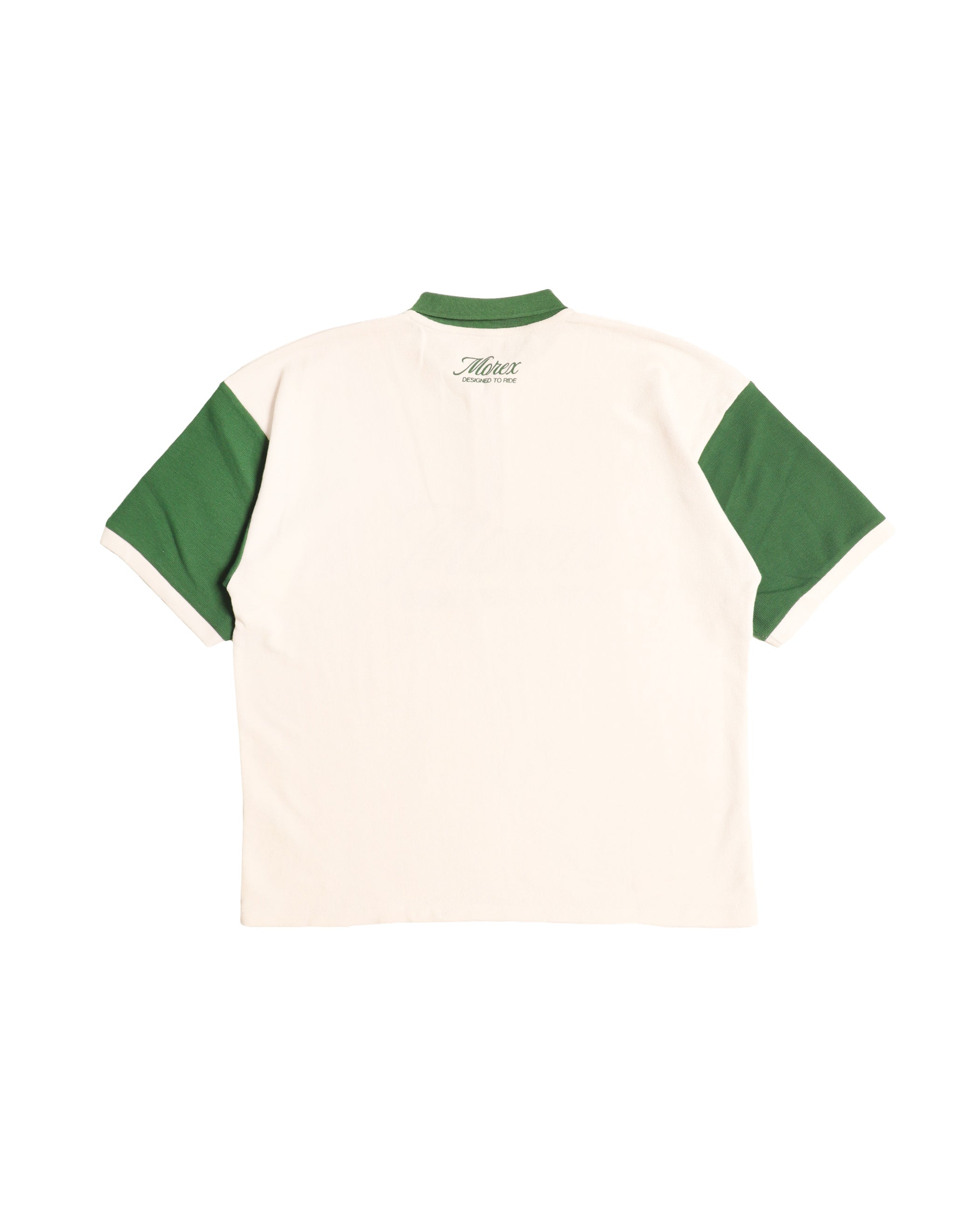 Polo oversize Morex Custom – Zach – coupe boxy streetwear – vue dos