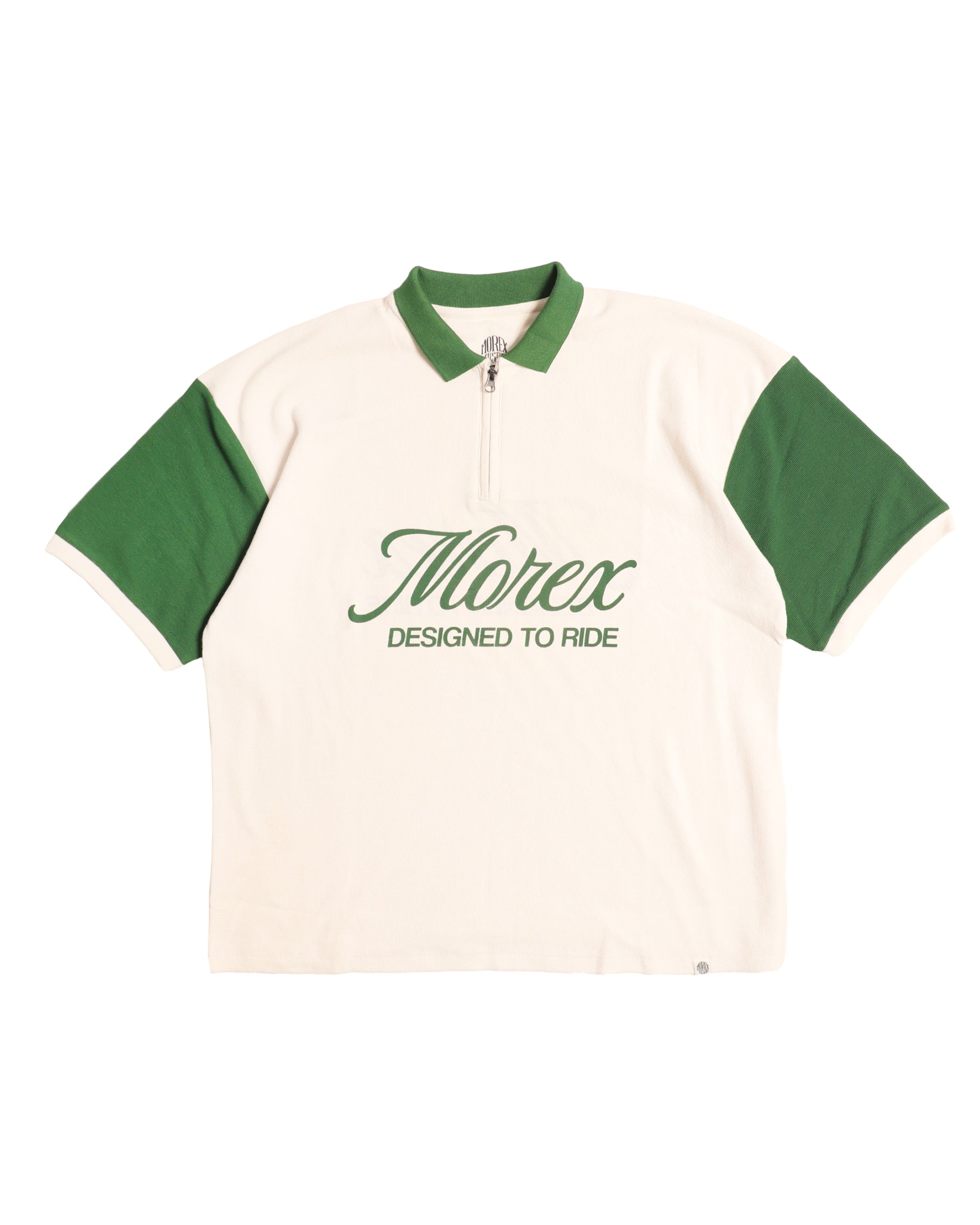 Polo oversize Morex Custom homme – Zach – style lifestyle moto – vue face