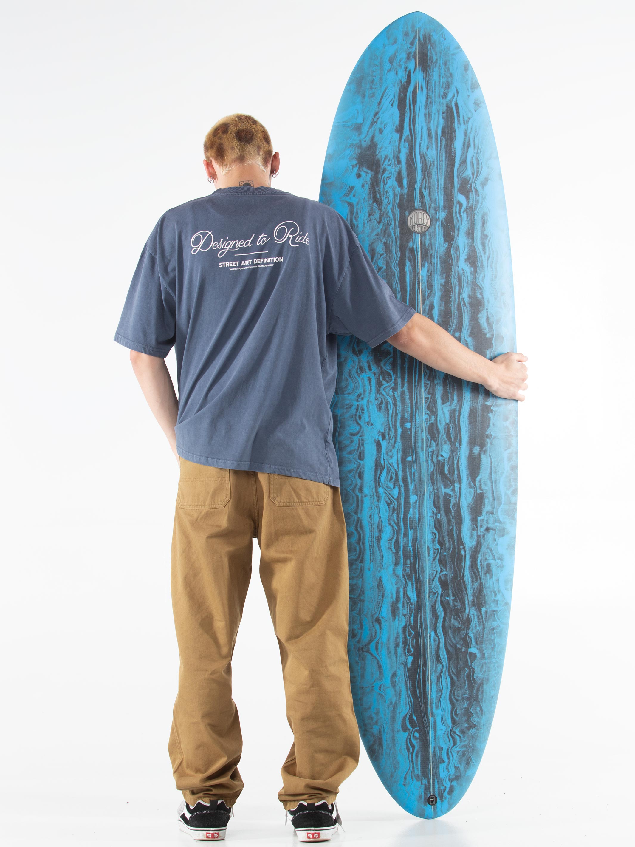 Surfboard Snake 6.8 Bleu