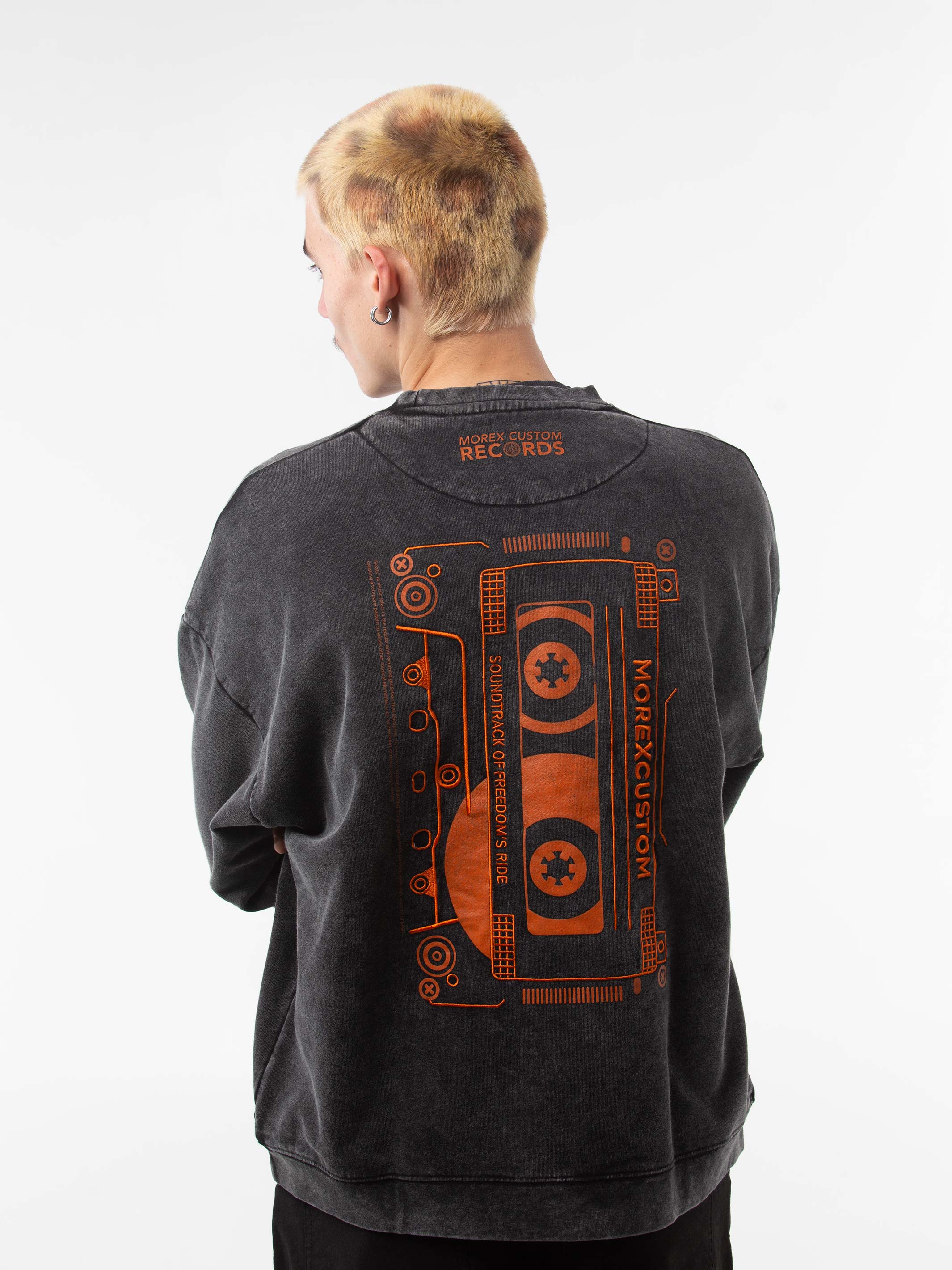 Tape - oversize sweatshirt