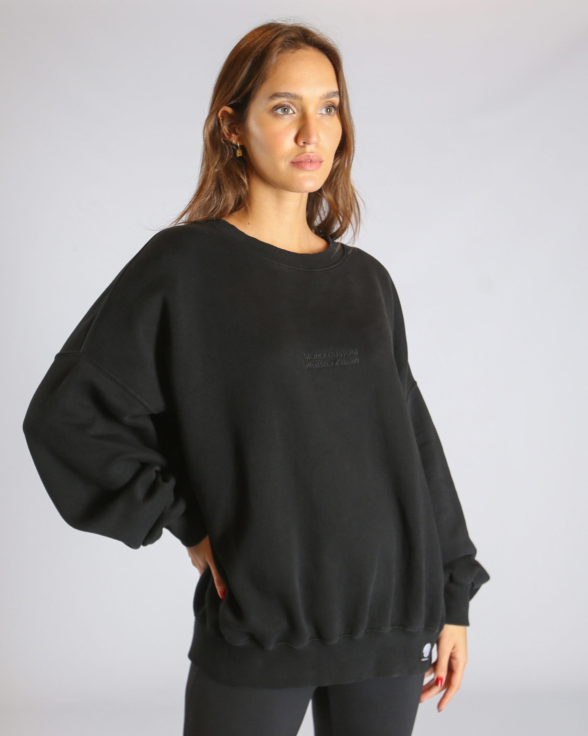 Sweat Origine Boyfriend - Black