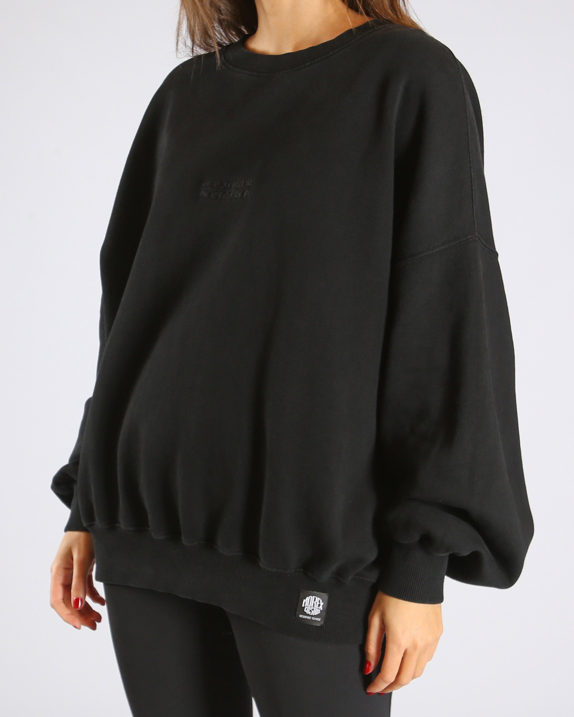 Sweat Origine Boyfriend - Black