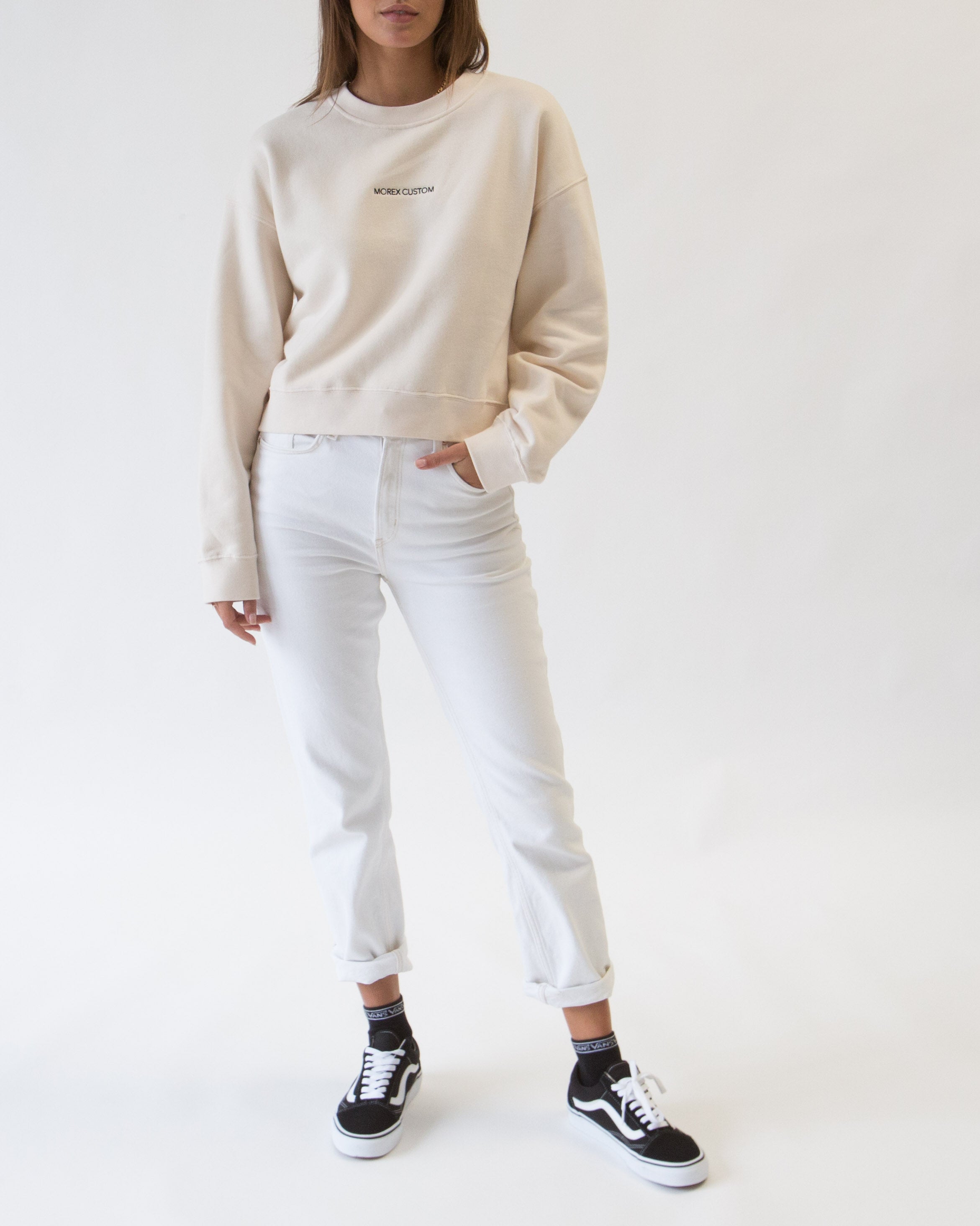 Sweat Origine Ecru - White