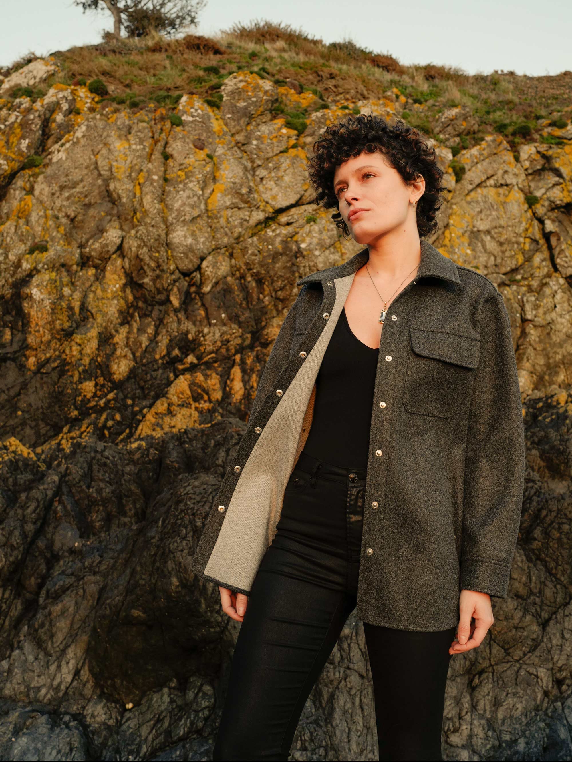 Veste Wool - Laine Grise