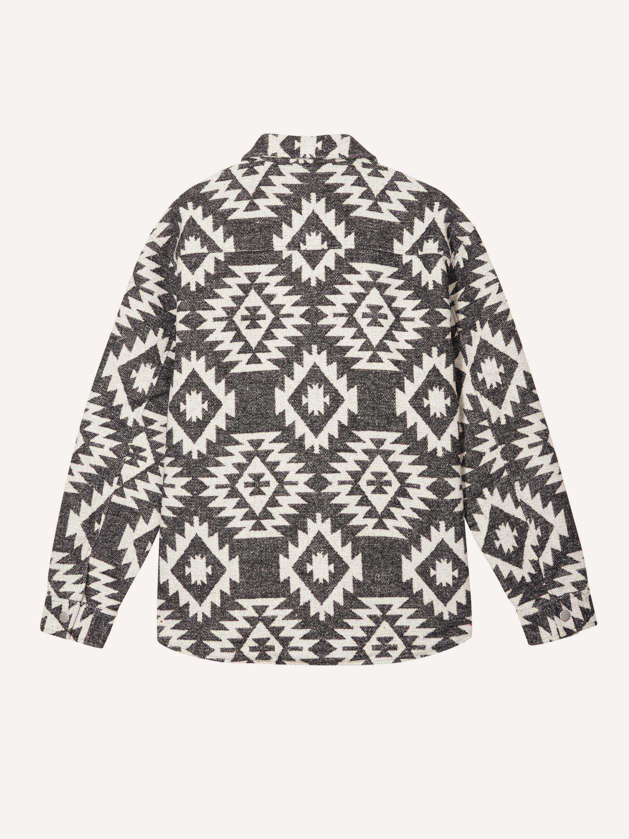 Aztec print coat jacket | Clothing | Morex Custom