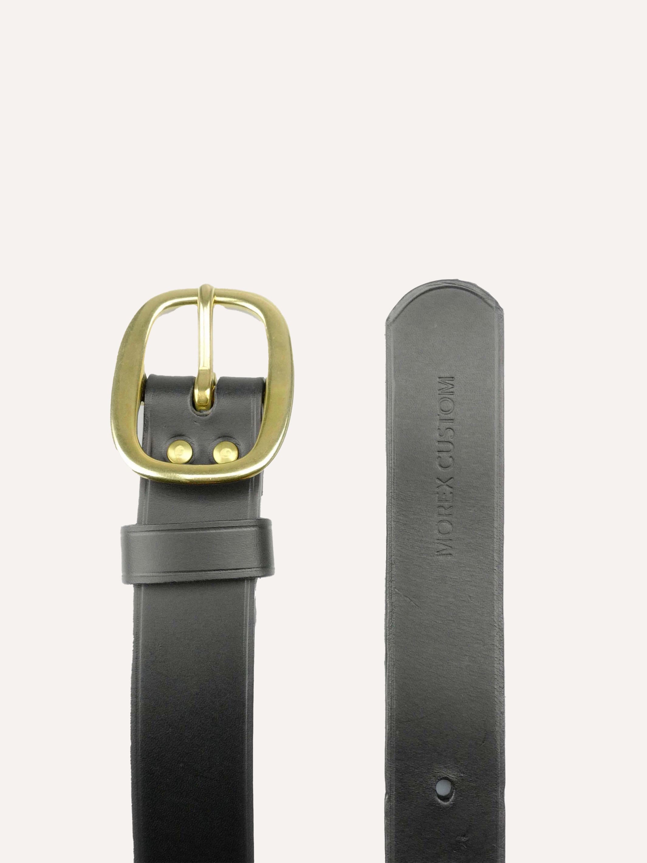 Ceinture Brass Ronde Noir