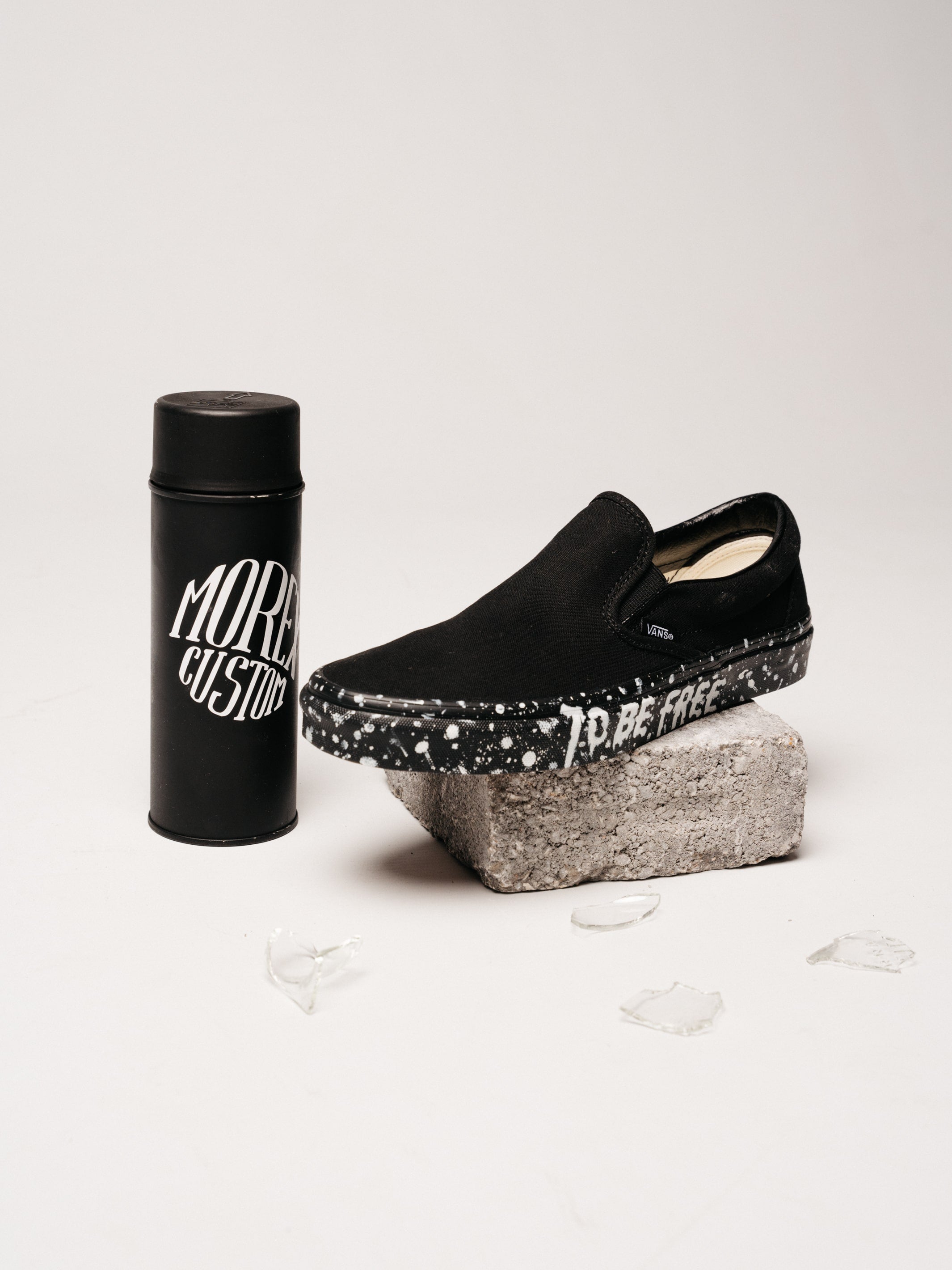 Vans Custom Classic Slip-On Noir