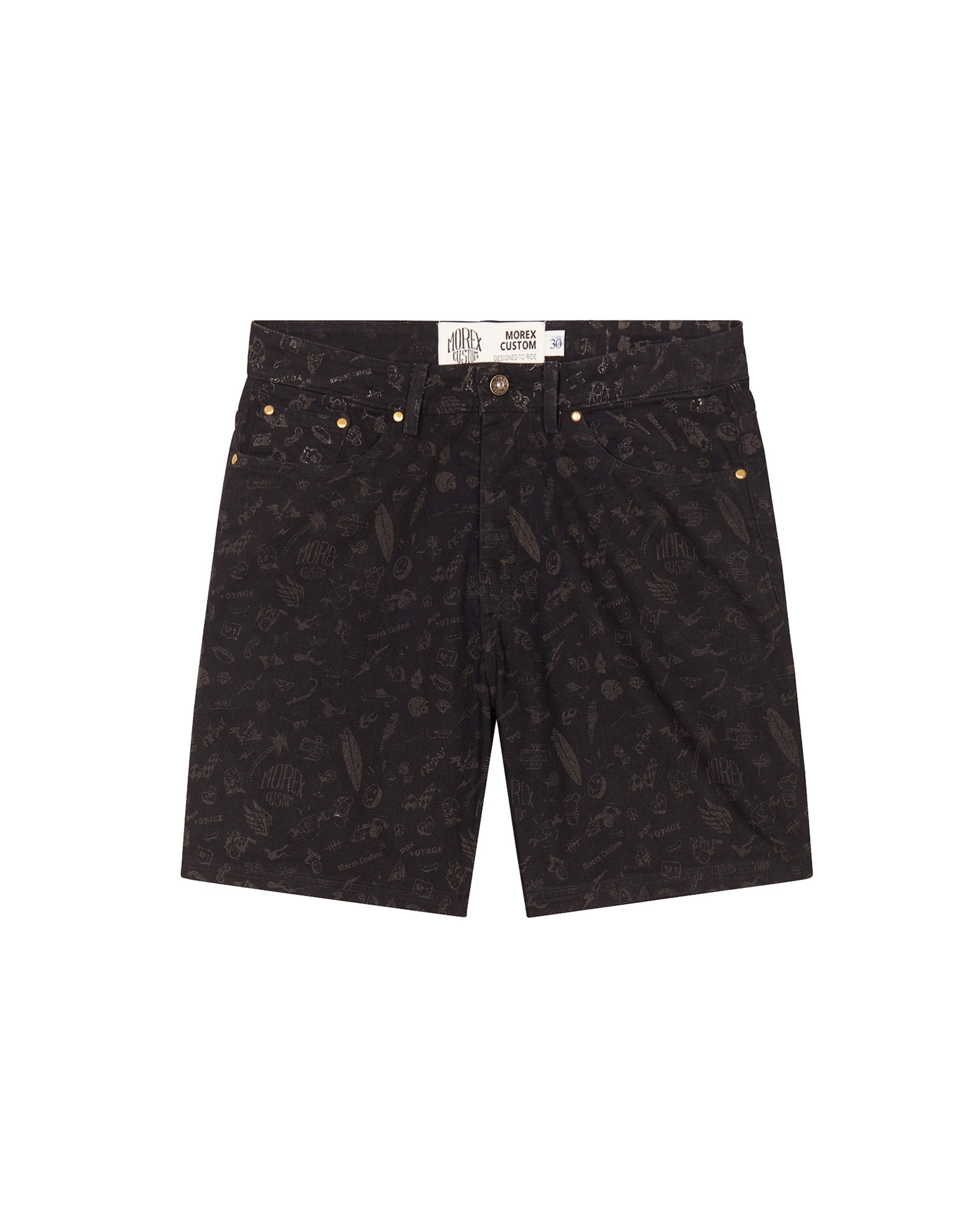 Kurt - Short en denim Relaxed