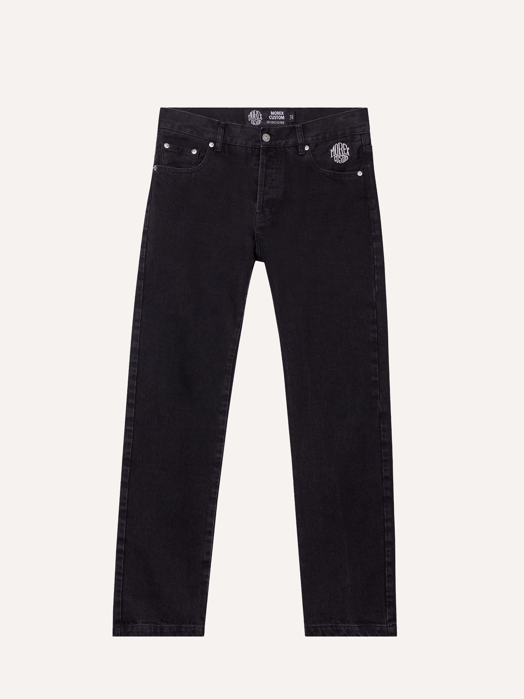 1340 - Pantalon Denim noir