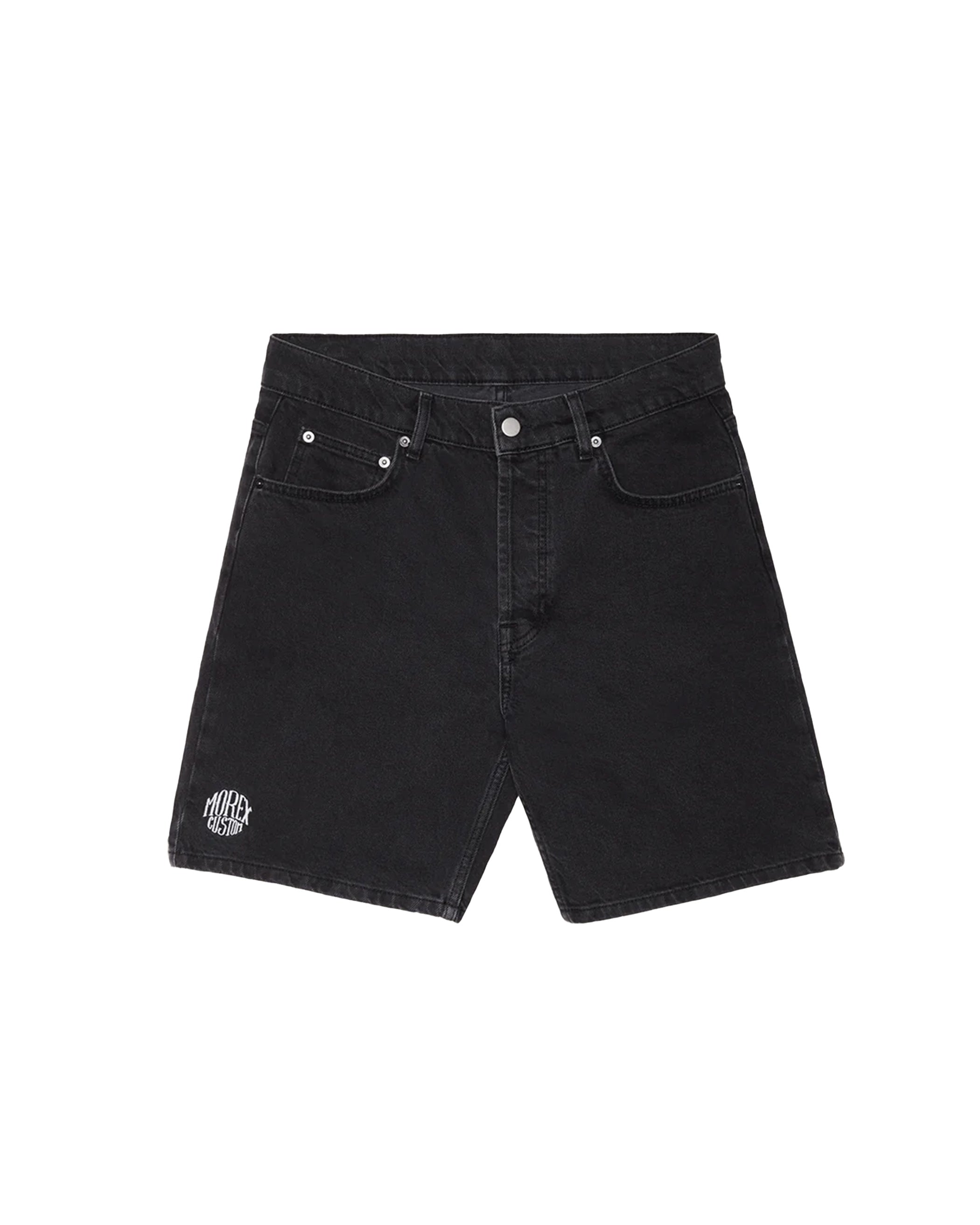 Short en Jean - Noir