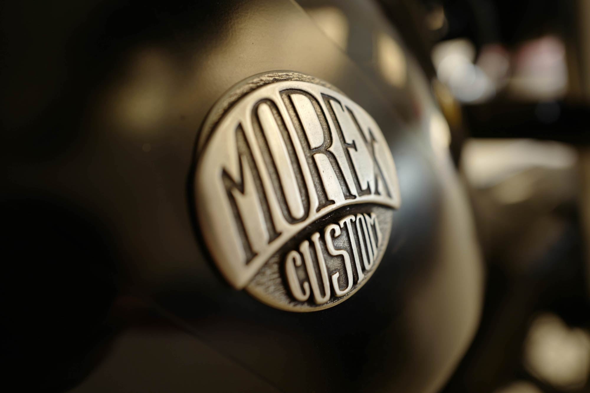 Morex custom moto logo