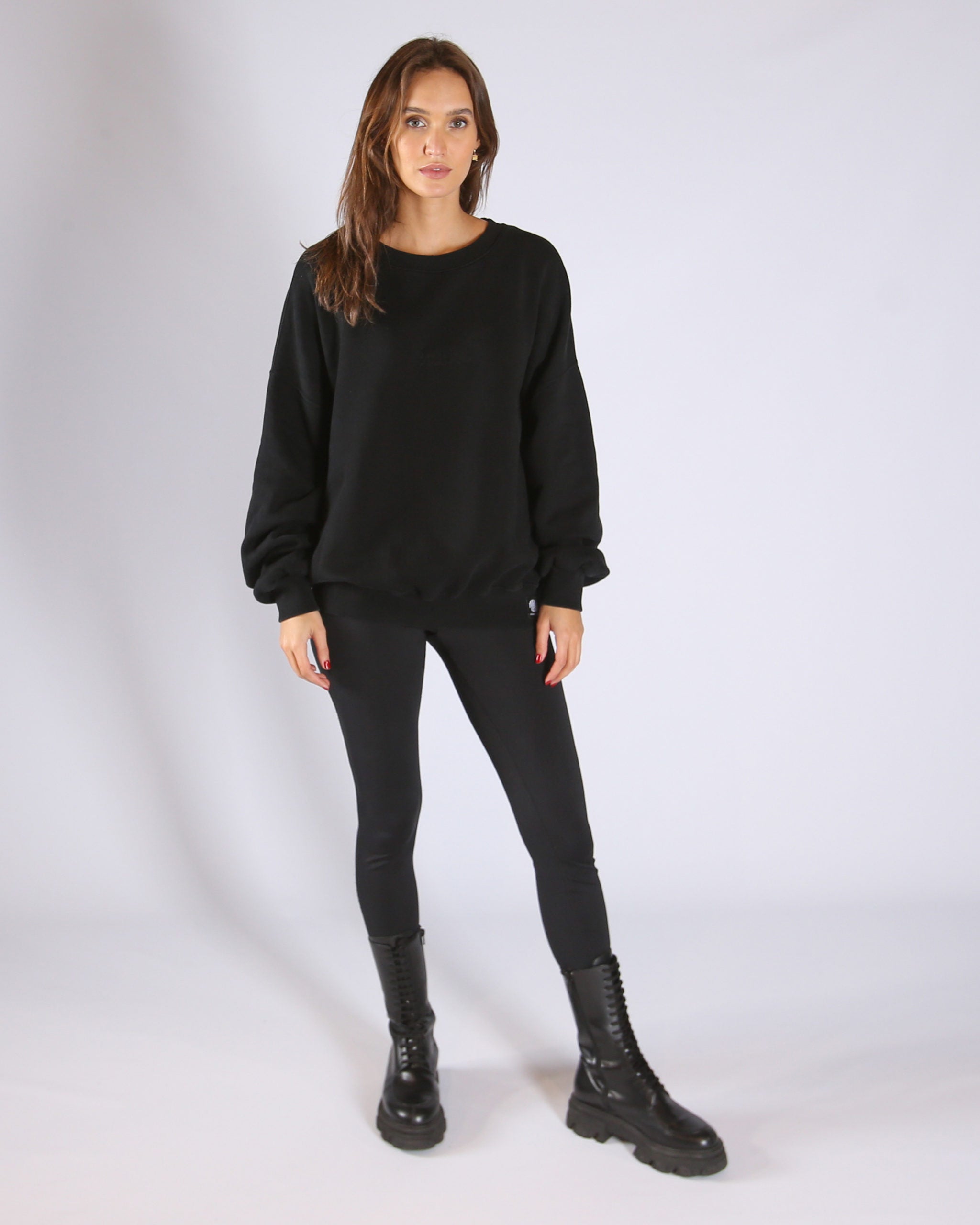 Sweat Origine Boyfriend - Noir